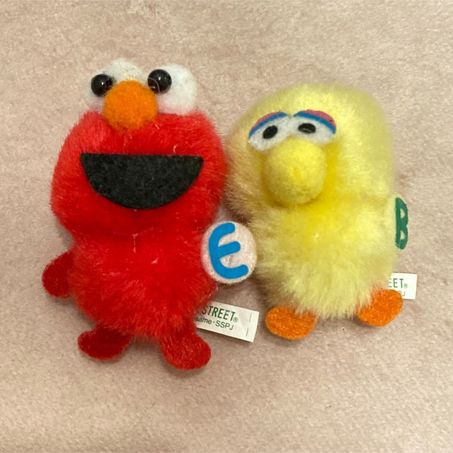 SESAME STREET(セサミストリート)のセサミストリート エルモ ビッグバード ふわふわ マスコット エンタメ/ホビーのおもちゃ/ぬいぐるみ(キャラクターグッズ)の商品写真