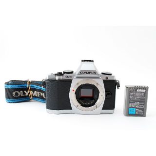 OLYMPUS - オリンパス OLYMPUS OM-D E-M5 ボディ シルバーの通販 by