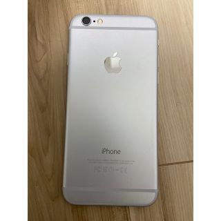 アイフォーン(iPhone)のiPhone 6 Silver 64 GB(スマートフォン本体)