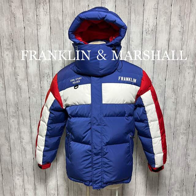 FRANKLIN &MARSHALL ボリュームネックダウン！トリコカラー肉厚