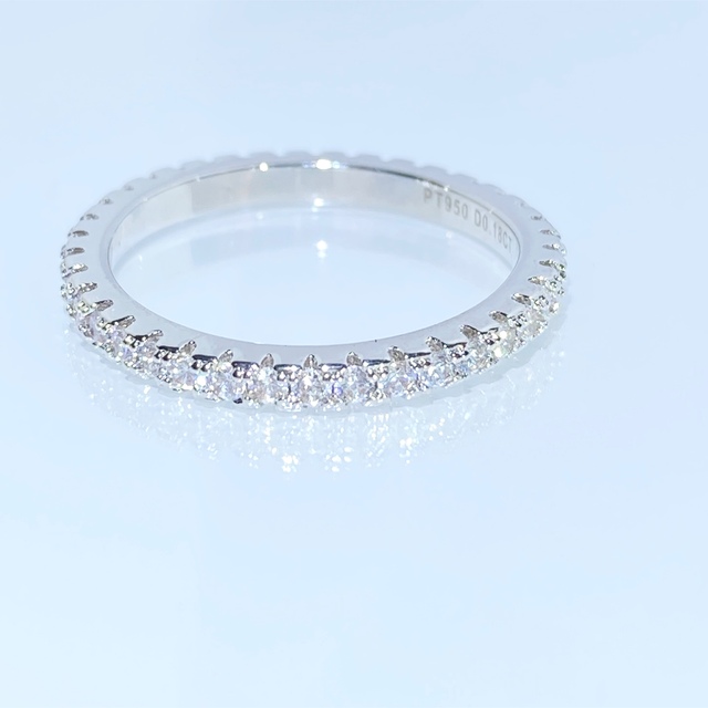 シルバー 極細 サージカルステンレス ジルコニアダイヤリング 安室奈美恵2mm レディースのアクセサリー(リング(指輪))の商品写真