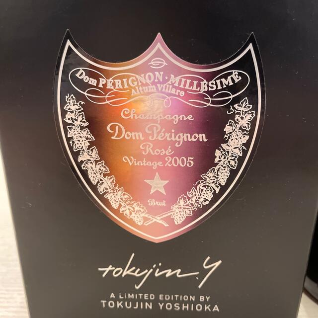 Dom Pérignon(ドンペリニヨン)の激レア入手困難 ドンペリニヨン ロゼ  吉岡徳仁氏　2005 食品/飲料/酒の酒(シャンパン/スパークリングワイン)の商品写真