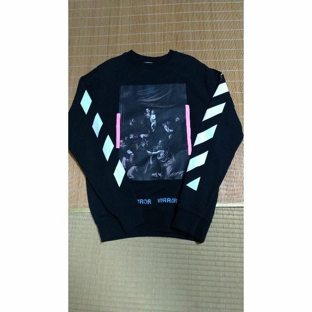 OFF-White 17ss diag caravaggio スウェット XXS 玄関先迄納品 70.0