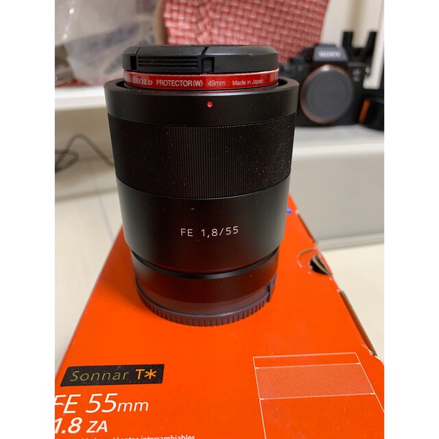 驚きの価格が実現! SONY - sony zeiss 55mm F1.8 レンズ(単焦点