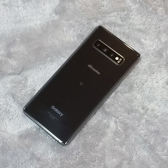 ドコモ Galaxy S10 SC-03L ブラック 美品 SIMロック解除済