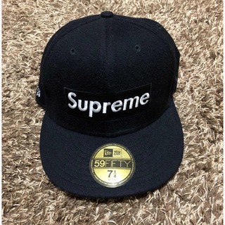 希少‼︎supreme×ロロピアーナ×NEWERA ブラック 最高級ウールキャップ