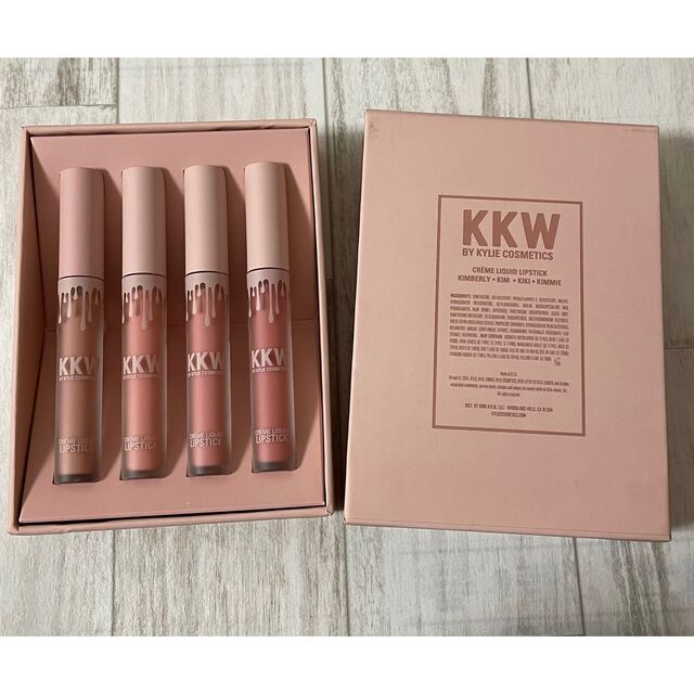 KKW KylieCosmetics クリームリキッドリップセット