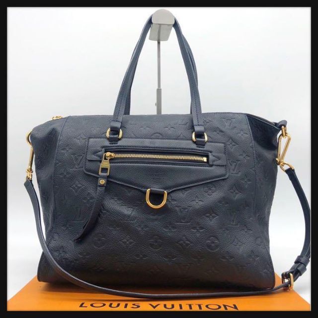 売れ筋がひ贈り物! LOUIS VUITTON ブラック 2way アンプラント ルミ