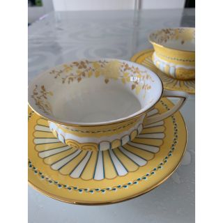 ウェッジウッド(WEDGWOOD)のハーレクインコレクション★イエローリボン★ウエッジウッド(食器)