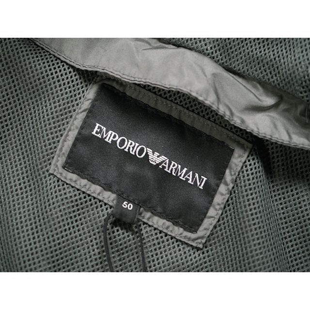 Emporio Armani(エンポリオアルマーニ)の新品 ARMANI エンポリオ アルマーニ 撥水テーラードパーカージャケット48 メンズのジャケット/アウター(テーラードジャケット)の商品写真