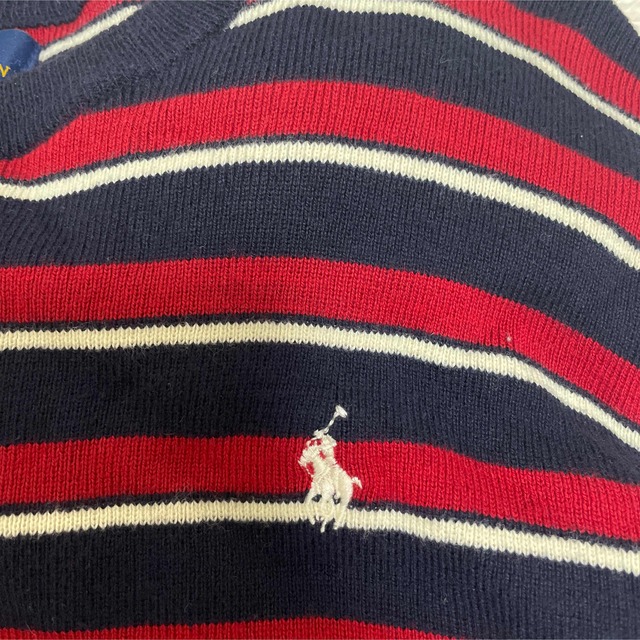 POLO RALPH LAUREN(ポロラルフローレン)のPOLO RALPH LAUREN ラルフローレン ボーダー ニット キッズ/ベビー/マタニティのキッズ服男の子用(90cm~)(ニット)の商品写真