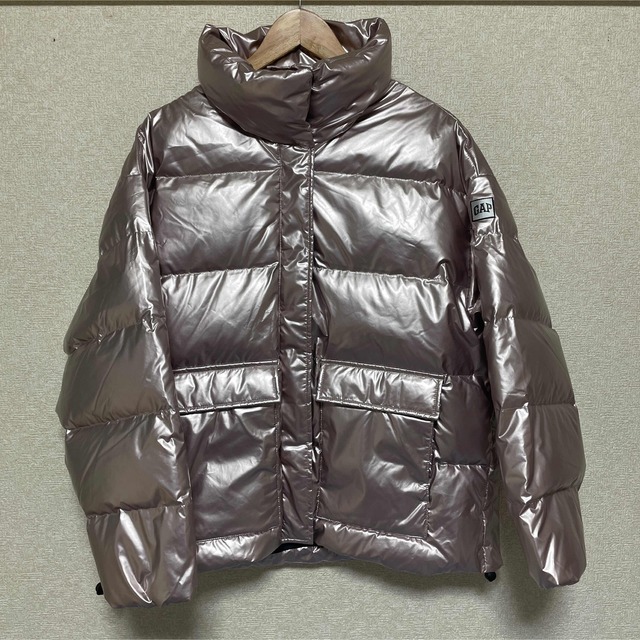 GAP - 美品 GAP ギャップ オーバーサイズ メタリックピンク ダウン
