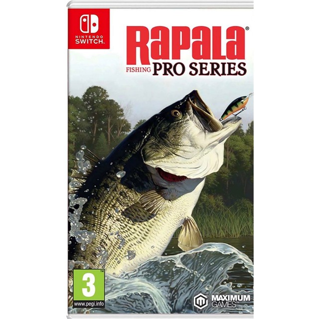 Check out the Rapala Fishing Pro Series game on PS4 and Switch!