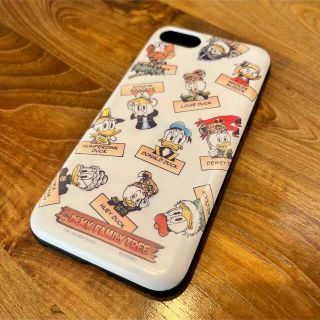 ディズニー(Disney)のiPhone ケース　ドナルドダック　ダックファミリー　ファミリーツリー(iPhoneケース)