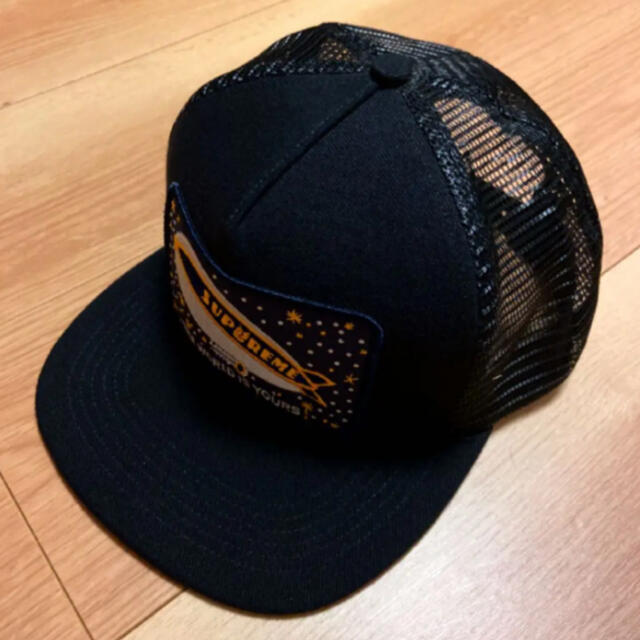 希少品！Supreme Blimp Mesh Back 5-Panel ブラック 帽子 キャップ