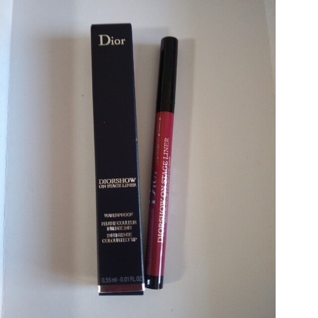 Dior(ディオール)のDiorショウオンステージライナーウォータープルーフ771　《おまけ付き》 コスメ/美容のベースメイク/化粧品(アイライナー)の商品写真