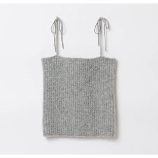 ニットキャミ　THE SHISHIKUI CAMI KNIT