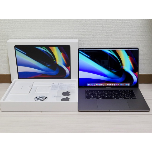 MacBookPro 16インチ　i7 16 512GB MVVJ2J/A