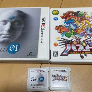 ニンテンドー3DS(ニンテンドー3DS)のGUILD01（ギルドゼロワン） 3DS＋パズドラZオマケ(携帯用ゲームソフト)