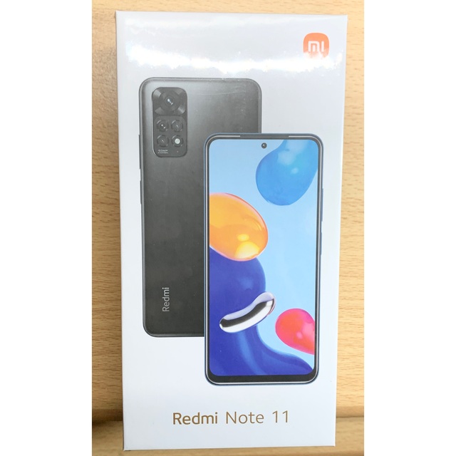 新品未使用 未開封 Redmi Note 11 スターブルー SIMフリー