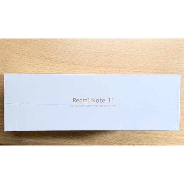 新品未使用 未開封 Redmi Note 11 スターブルー SIMフリー