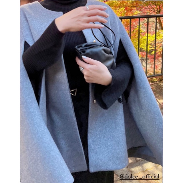 捧呈 maison de Dolce. キルティングポンチョ laboyglass.com