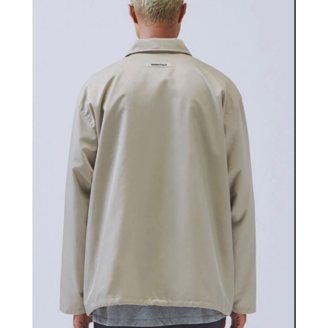 FEAR OF GOD(フィアオブゴッド)のessentials エッセンシャルズ コーチジャケット Sサイズ メンズのジャケット/アウター(ナイロンジャケット)の商品写真