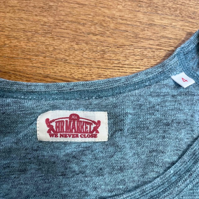 HOLLYWOOD RANCH MARKET(ハリウッドランチマーケット)のハリウッドランチマーケット　フライスTシャツ メンズのトップス(Tシャツ/カットソー(七分/長袖))の商品写真