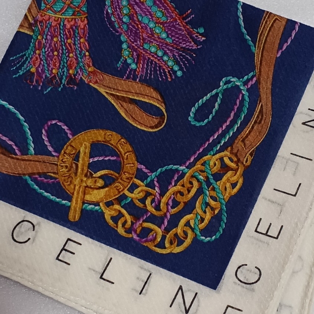 celine - 値下げ📌セリーヌ☆大判ハンカチーフ58×58の通販 by りん's ... 値下げ????セリーヌ☆大判ハンカチーフ58×58