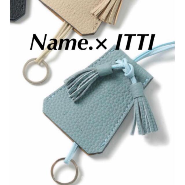 新品未使用Name.ITTI CLOCHETTE タッセル レザークロシェット