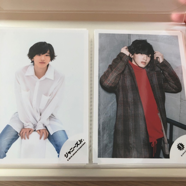 Johnny's(ジャニーズ)のなにわ男子　道枝駿佑　生写真 エンタメ/ホビーのタレントグッズ(アイドルグッズ)の商品写真