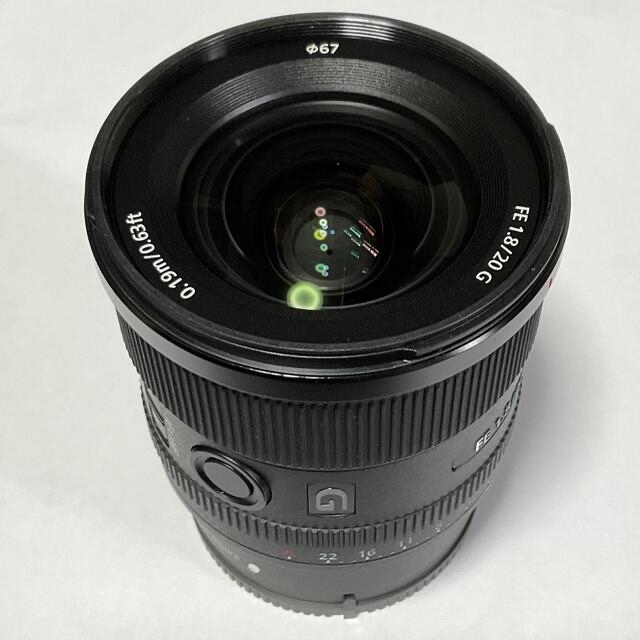 SONY 20mF1.8 G レンズ単焦点