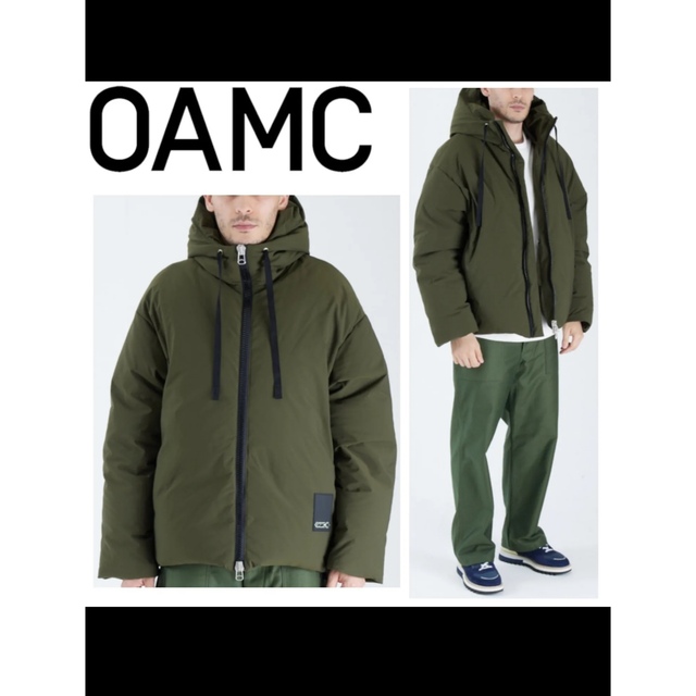 Jil Sander(ジルサンダー)のoamc ダウン【Mサイズ】カーキ メンズのジャケット/アウター(ダウンジャケット)の商品写真