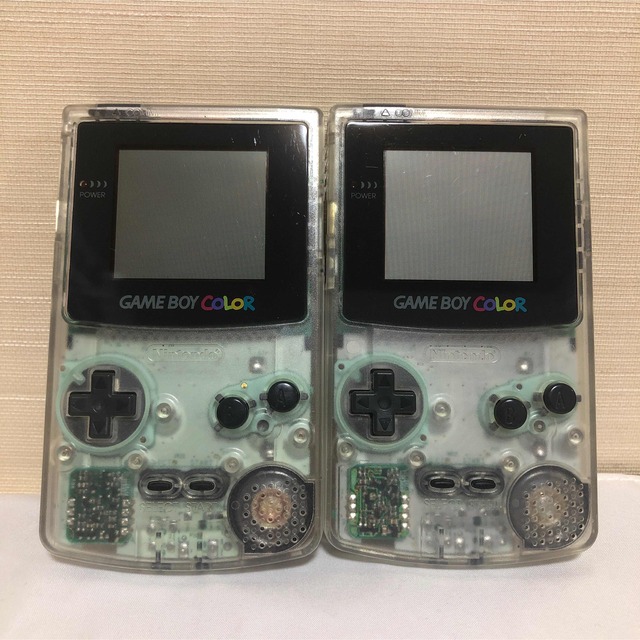 2台セット】ゲームボーイカラー クリア-