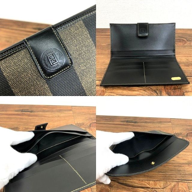 FENDI(フェンディ)の未使用品 FENDI 長財布 2804-1339 ペカン柄 391 レディースのファッション小物(財布)の商品写真