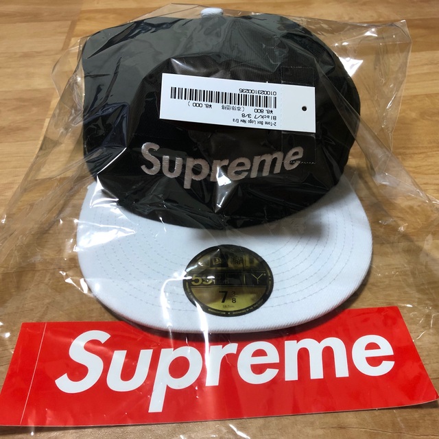 新品 シュプリーム ニューエラ 59fiftyボックスロゴキャップsupreme