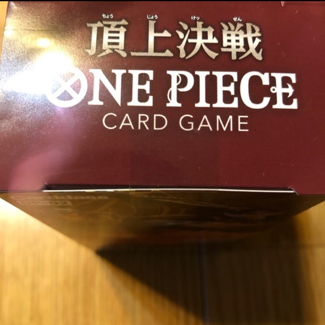 BANDAI(バンダイ)のワンピース頂上決戦1box　テープ付き未開封 エンタメ/ホビーのトレーディングカード(Box/デッキ/パック)の商品写真