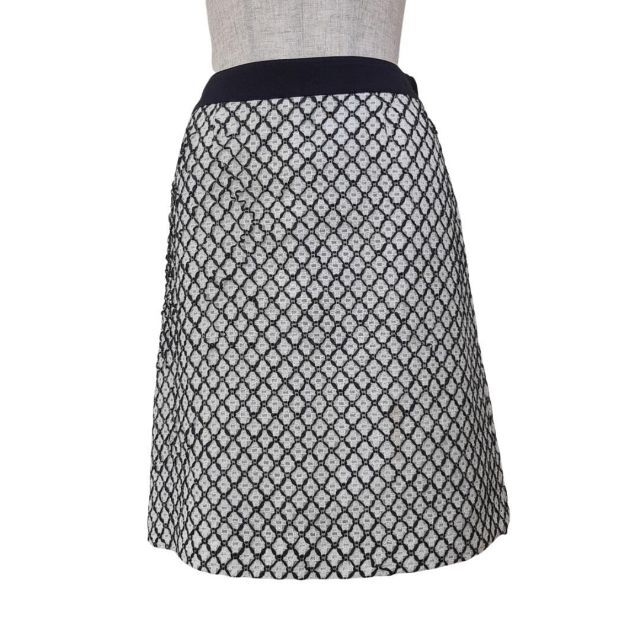 Harrods(ハロッズ)のHarrods ハロッズ フレアスカート ウール混 春夏コーデ 匿名配送 レディースのスカート(ひざ丈スカート)の商品写真