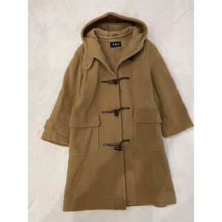 イエナ ヘリンボーンロングダッフルコート