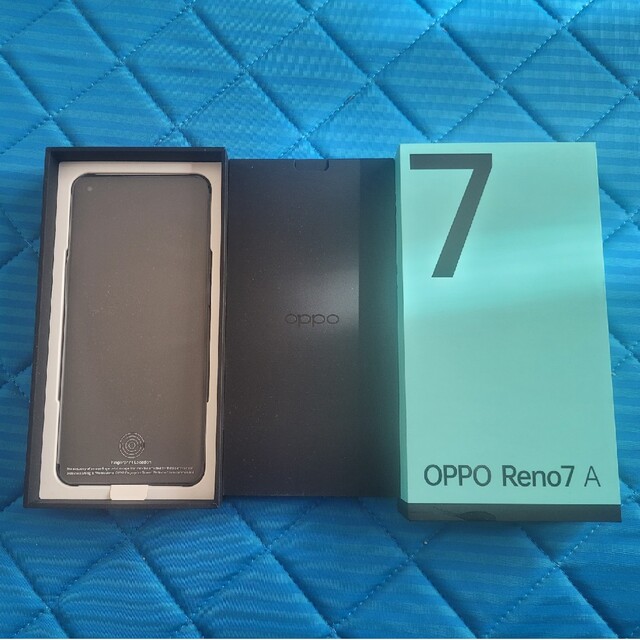 OPPO Reno7 A OPG04 スターリーブラック オマケつき 店舗良い e-gaio