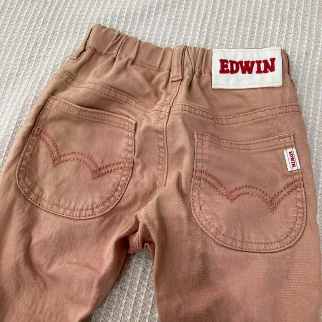 EDWIN(エドウィン)のエドウィン　EDWIN  長ズボン ボトムス 110 キッズ/ベビー/マタニティのキッズ服女の子用(90cm~)(パンツ/スパッツ)の商品写真