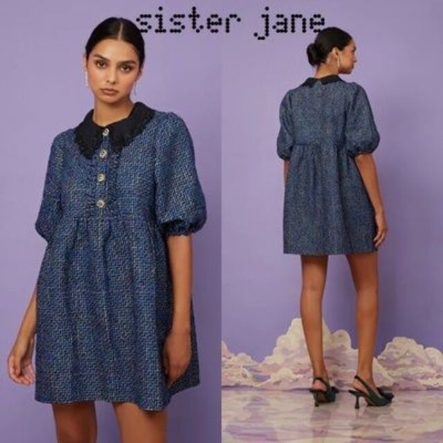 Sister Jane ツイードミニワンピース WKnYYWwJjw - www