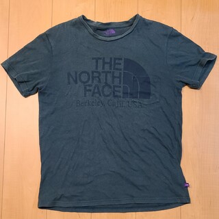 ザノースフェイス(THE NORTH FACE)のNORTH FACE PURPLE LABE ロゴT L 緑 NT3550N(シャツ)