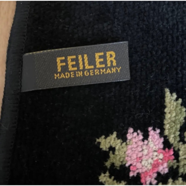 FEILER(フェイラー)の専用 フェイラー ハンドタオル 黒 2枚セット キッズ/ベビー/マタニティの寝具/家具(タオルケット)の商品写真