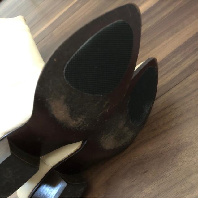 TSUMORI CHISATO(ツモリチサト)のツモリチサト　本革くしゅくしゅロングブーツ レディースの靴/シューズ(ブーツ)の商品写真