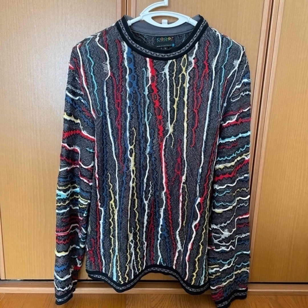 Coogi クージー立体編み込み 3Dニット　クージー39s90