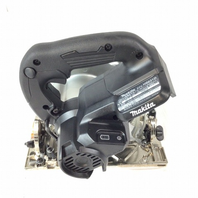 ☆未使用品☆makita マキタ 18V 165mm 充電式丸ノコ HS631DZB 黒 ブラック 鮫肌プレミアムホワイトチップソー付 61226