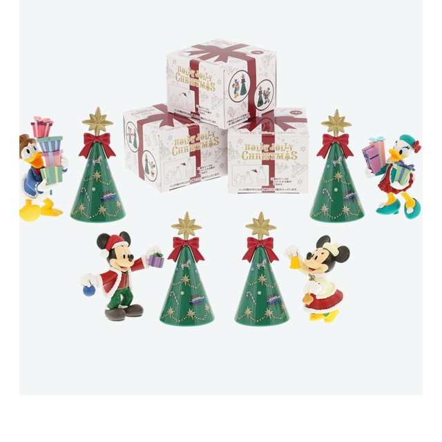 Disney(ディズニー)のディズニー クリスマス フィギュア エンタメ/ホビーのおもちゃ/ぬいぐるみ(キャラクターグッズ)の商品写真