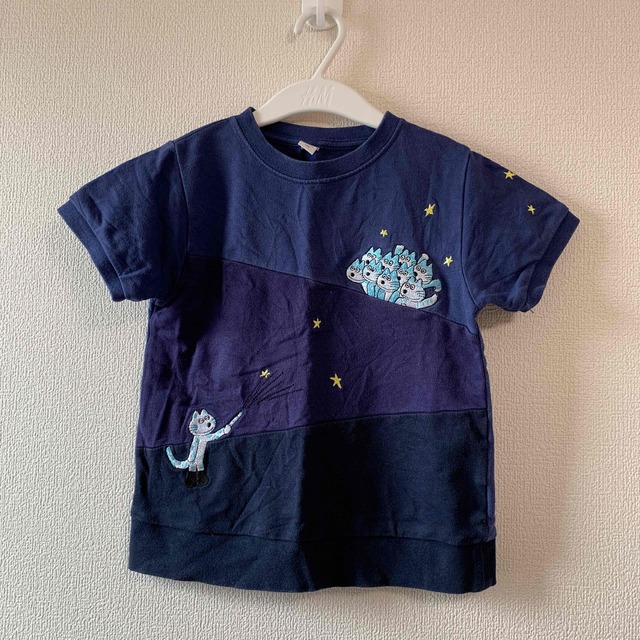 Design Tshirts Store graniph(グラニフ)の11ぴきのねこ　カットソー キッズ/ベビー/マタニティのキッズ服男の子用(90cm~)(Tシャツ/カットソー)の商品写真