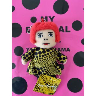 モマ(MOMA)の草間彌生　やよいちゃんプラッシュ　未使用タグ付き YAYOI マスコット(キャラクターグッズ)